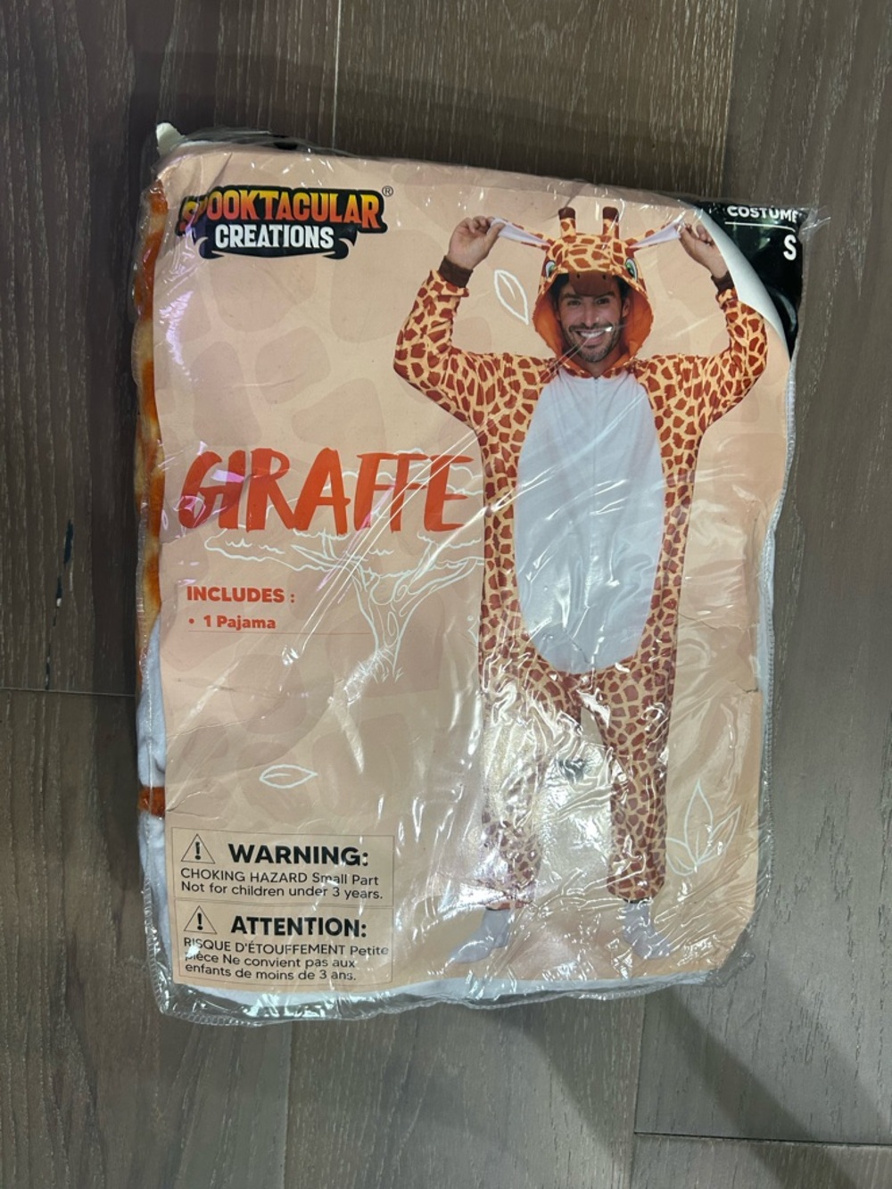 Spooktacular creations Giraffe adult costume. NWT small(39)
